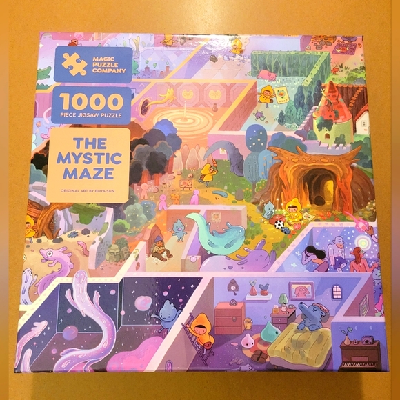 The Magic Puzzle Co Games The Mystic Maze 00 Piece Puzzle By The